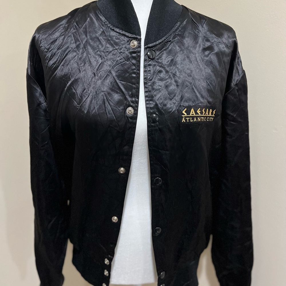 Black Caesar Atlantic City bomber jacket